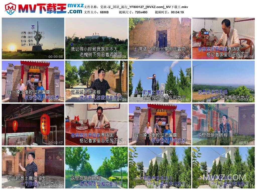 党欣-家_国语_流行_YF800127